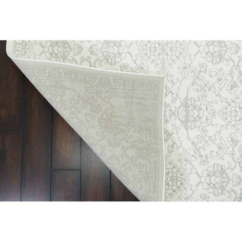 Glenam 19483-910 Gris / crème, Rectangle 7 pi 10 po x 10 pi