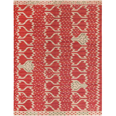 One-of-a-Kind 8'1" X 10'2" Flatweave Area Rug