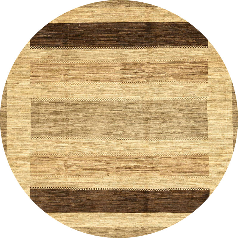 Abstract Indoor Rug, Round 8'