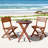 24.In  Round Patio Folding Wood Table-92327981