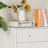 31.5" Modern 3-Drawer Chest and Small Space Dresser, White