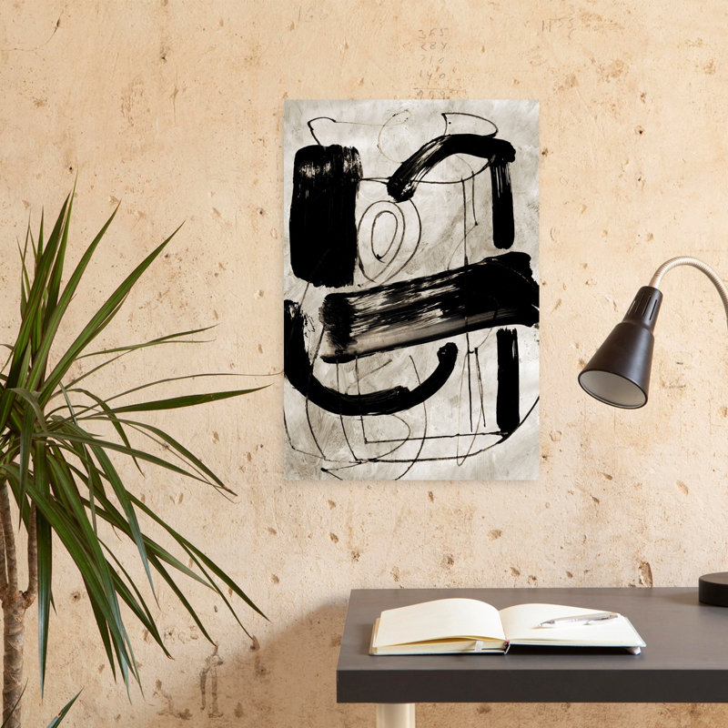 Art contemporain contemporain abstrait, H 24 po x l 16 po