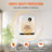 VEVOR 1500 Watt 95 BTU Electric Wall Mounted Space Heater with Adjustable Thermostat , Remote Included