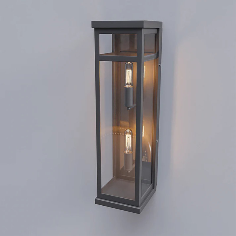 2-Light Flush Mounted Sconce (BULB EXCLUDED)