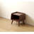 15.75"W Low & Narrow Solid Wood Beech Nighstand With Open Shelf-Set of 2-2039180415