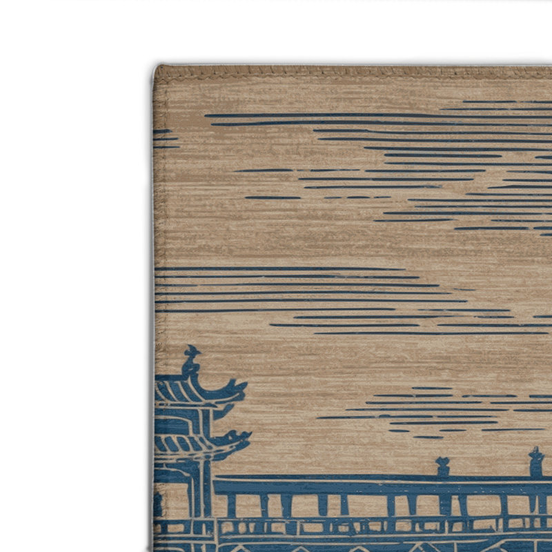 Tapis intérieur et extérieur ArtDeco, Rectangulaire 2 pi x 3 pi