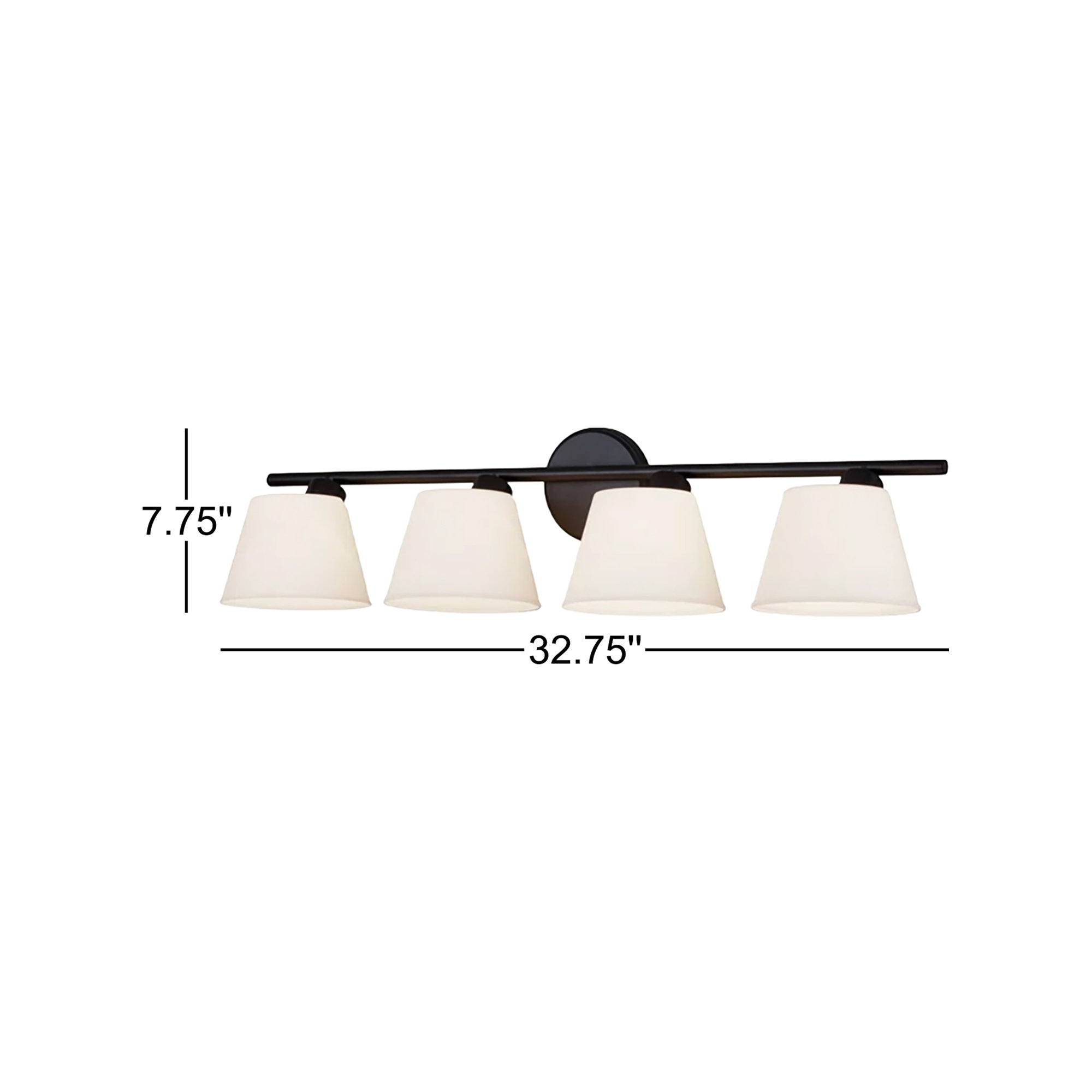Mahir Dimmable Bath Bar, 4