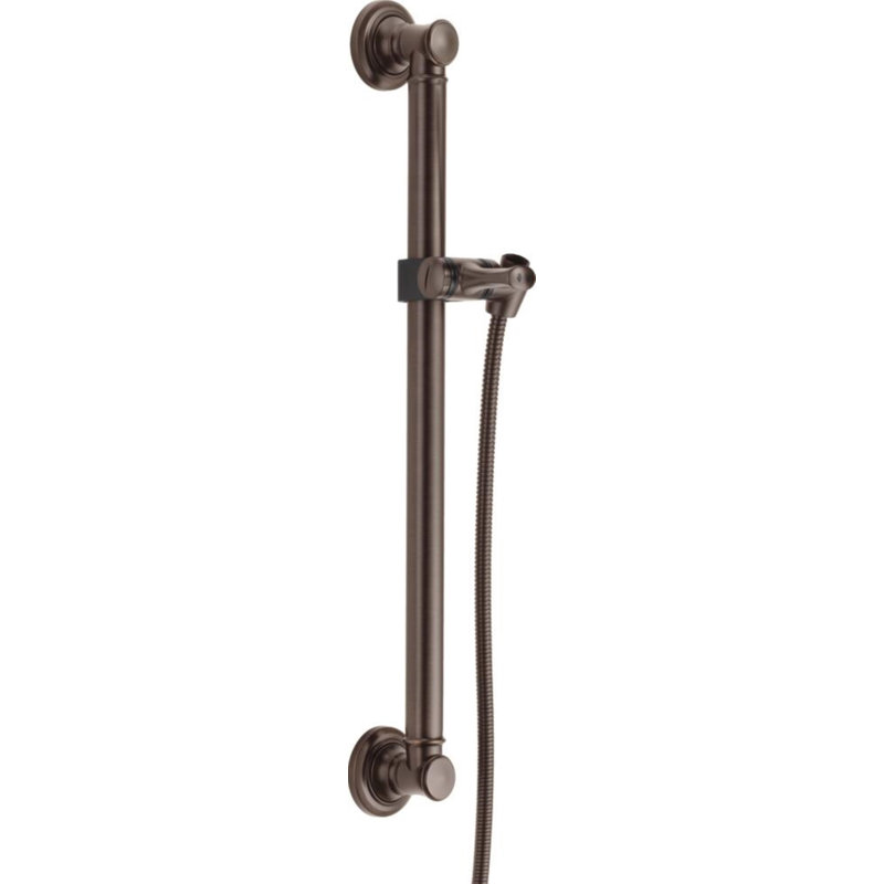 Universal Showering Components Adjustable 24" Grab Bar, Venetian Bronze