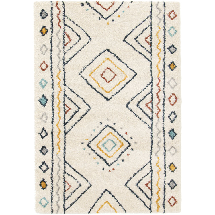 Soft indoor rug with volumized texture