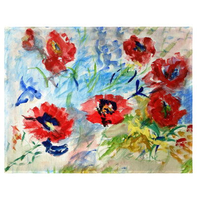 Polyester No Pattern Rectangle Placemat