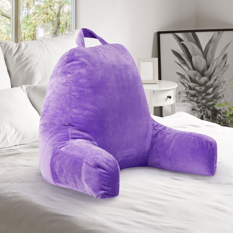 Throw Pillow, Purple, 20" H x 15" W