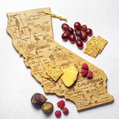 Totally Bamboo State Destination Series Bamboo California Cutting Board