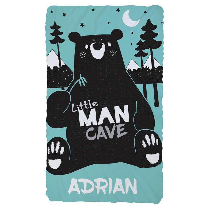 Machine Printed Throw Blanket, Yes
