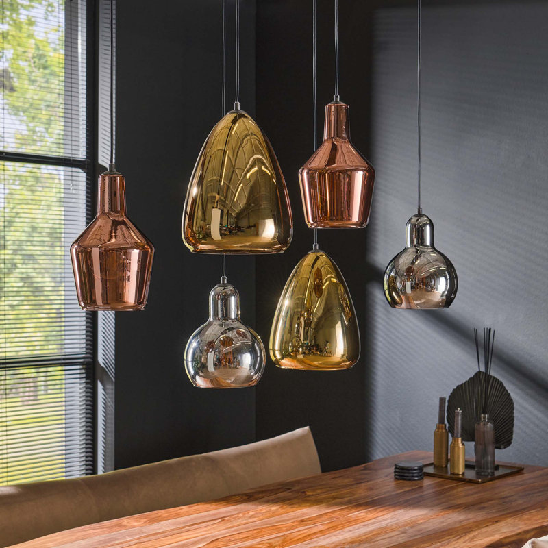 Camishia 6 - Light Glass Cluster Pendant