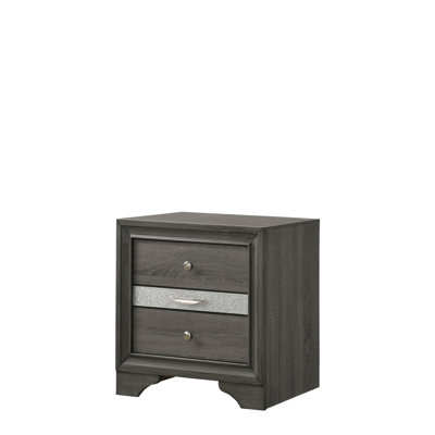 Matrix Nightstand Gray