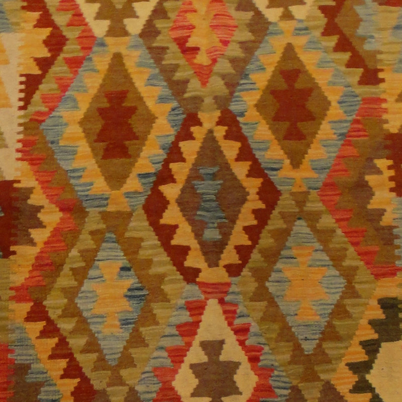 Tapis rouille tissé à la main Azpeitia