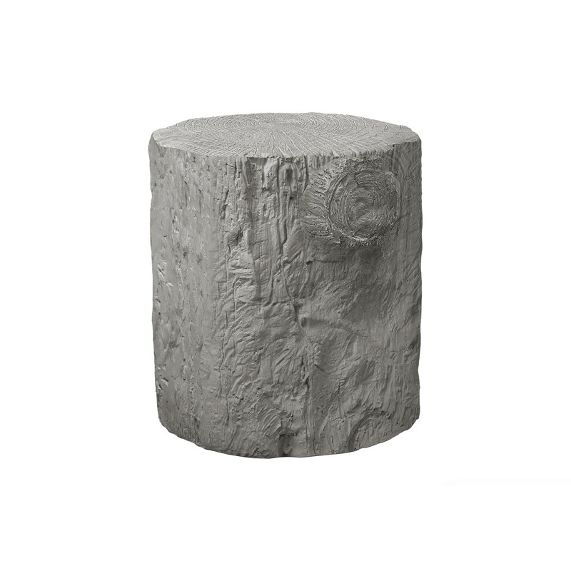 Table d'appoint d'extérieur moderne 25 "h, Gris