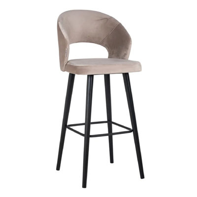 Savoy Bouclé Bar Stool
