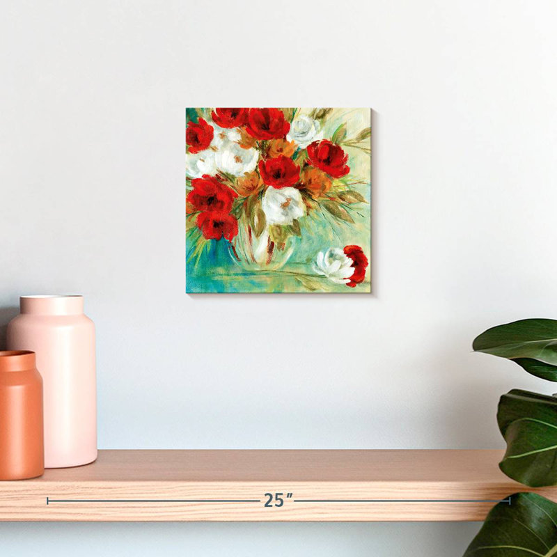 Harnek Summer Vibrant Bouquet I, H 10 po x l 10 po