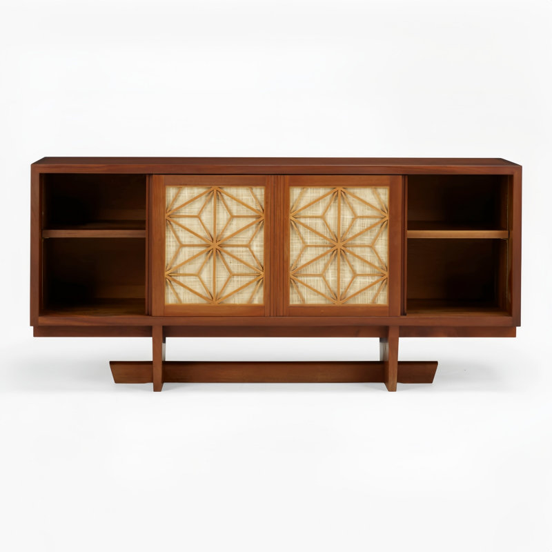 Solid Wood Minimalist Sideboard