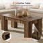 Table basse de 47 pouces Farmhouse