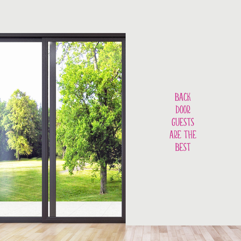 Text & Numbers Non-Wall Damaging, Hot Pink