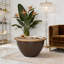 Table basse en bois et fer