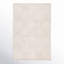 Tapis en laine / coton touffeté à la main Arwen brun clair / ivoire-1958394406