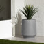 Pot à fleurs en plastique Dalya-86901333-86901339