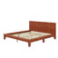 Base de lit plateforme avec tête de lit haute, support à lattes de bois, aucun sommier requis-786143448-786143451