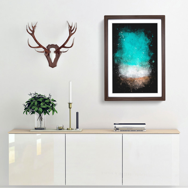 Sydney Australia Beach - Framed Print, Walnut Framed, 63cm H x 45cm W x 2cm D