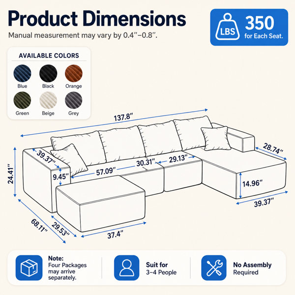 Dimensions du produit