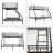 Heavy Duty Twin-Over-Full Metal Bunk Bed, Easy Assembly With Enhanced Upper-Level Guardrail, Black