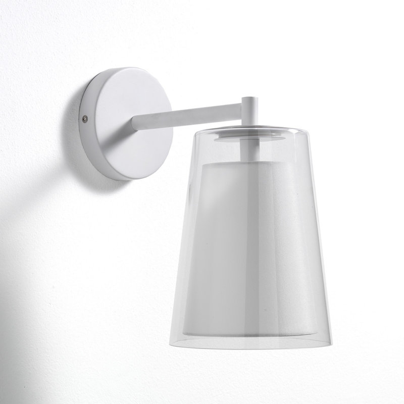 Orcutt Glass Armed Sconce