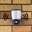 Canoby 16.3cm H Outdoor Armed Sconce-1363949025