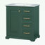 Meuble-lavabo avec lavabo et trois tiroirs-258007604