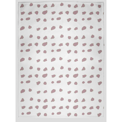 Jeté de printemps 50 po x 60 po Dot Of Spots