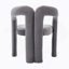 Ensemble confortable de chaises d'appoint rembourrées en velours pour divers espaces-1672024913
