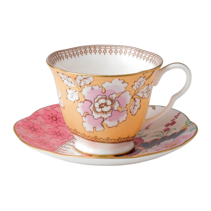 Butterfly Bloom Handmade Bone China Teacup