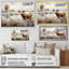 Cow In The Meadow II - Animals Wall Decor-71155529-71155537