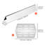 Barres 17 po pour remplacement de gril en acier de la série 300 Genesis, 5 et 2 plaques chauffantes, de haute qualité, durables, série de remplacement Precise Fit, acier inoxydable