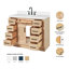 Tidworth 42' Solid Wood Single Bathroom Vanity with 1.5' White Quartz Top-2053305211-2064837739