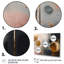 Cercles métalliques sur marbre énergie III - décoration murale abstraite en marbre-1697583394-1697583393
