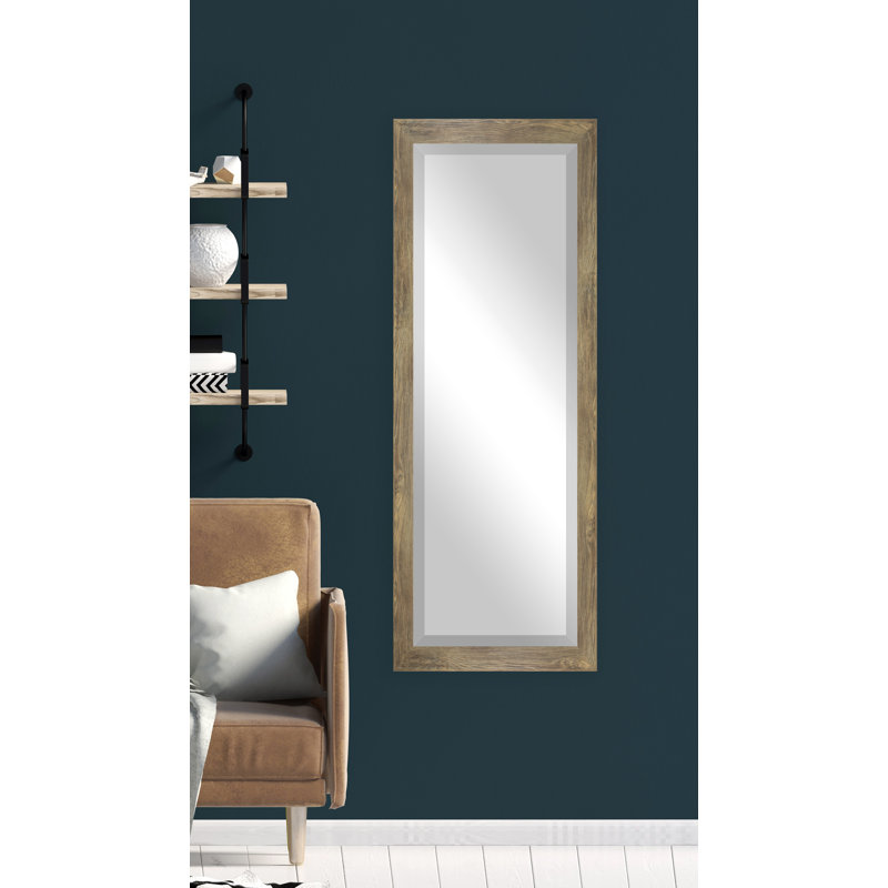 Henslee Mirror, Rustic Brown, 59.5" H x 20.5" W