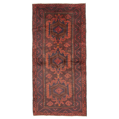 Reva Brown Rug 3'7" x 7'9"
