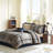 Complete Full Bedding Sets, Polyester Plaid Modern Bedroom Home