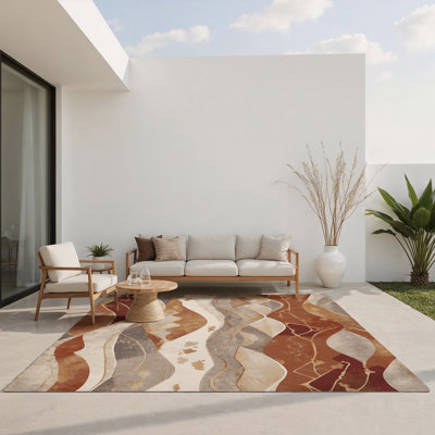 Veil Of Dunes Indoor And Outdoor Area Rug