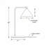 Lampe en angle Dante