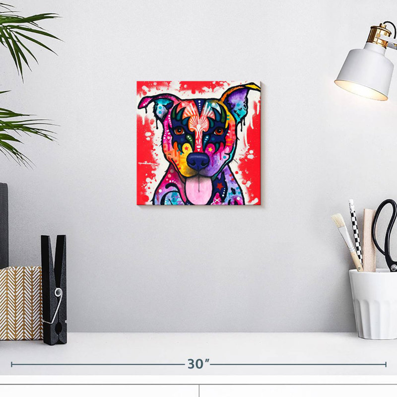 Brampt Kiss Dog, 10" H x 10" W