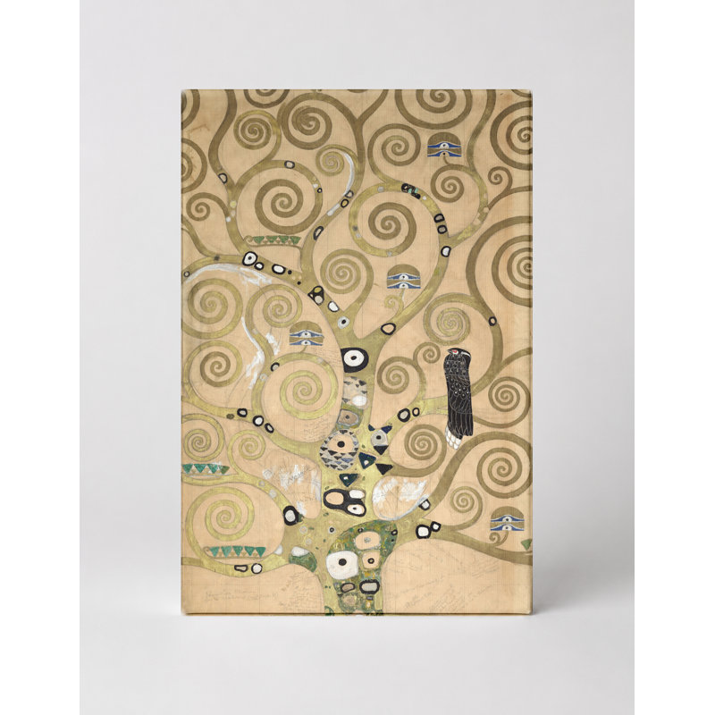 L'arbre de vie (1909) - Portrait, art mural sur toile, L 20 po x H 16 po